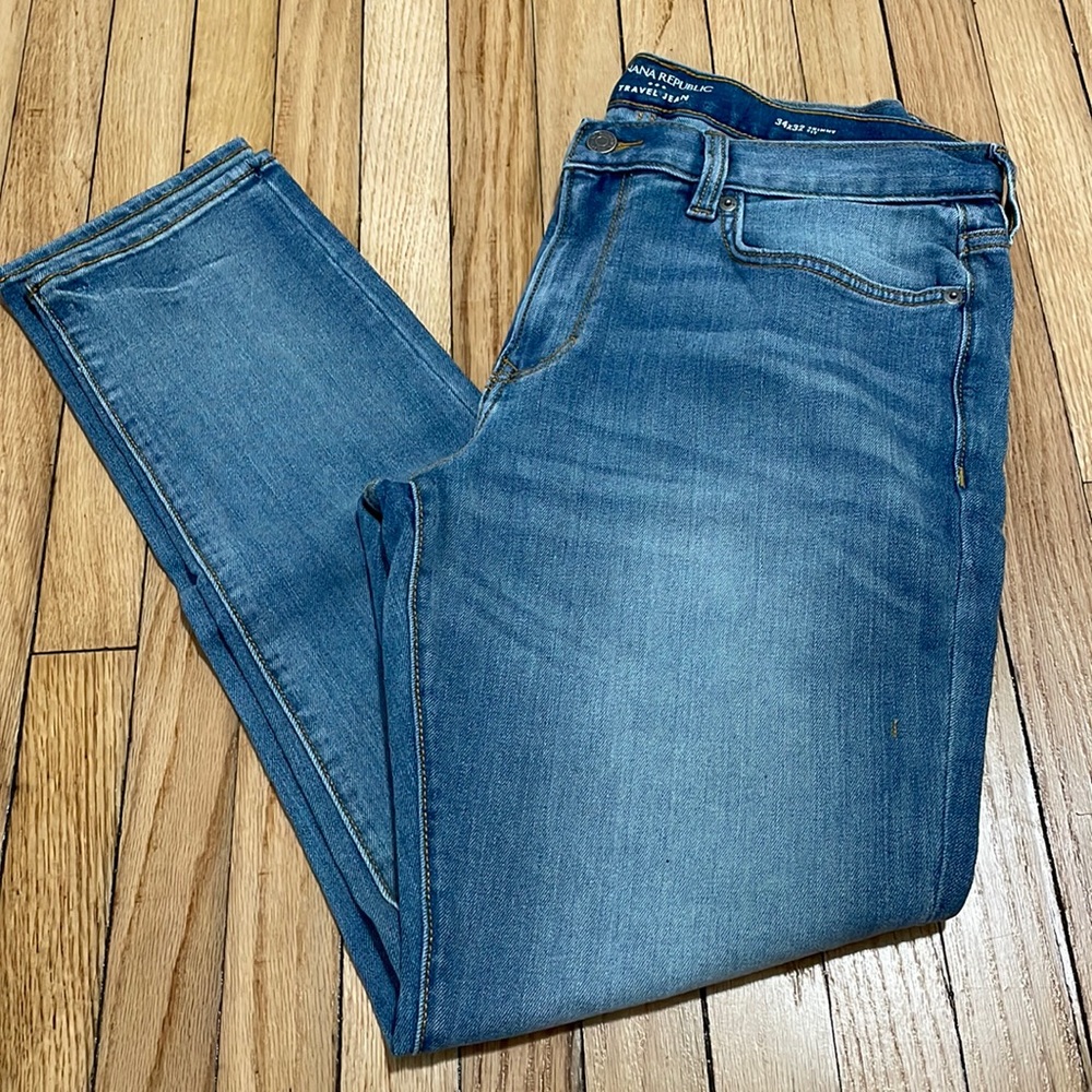 Banana republic 34/32 light blue skinny fit jeans